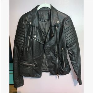 Leather jacket